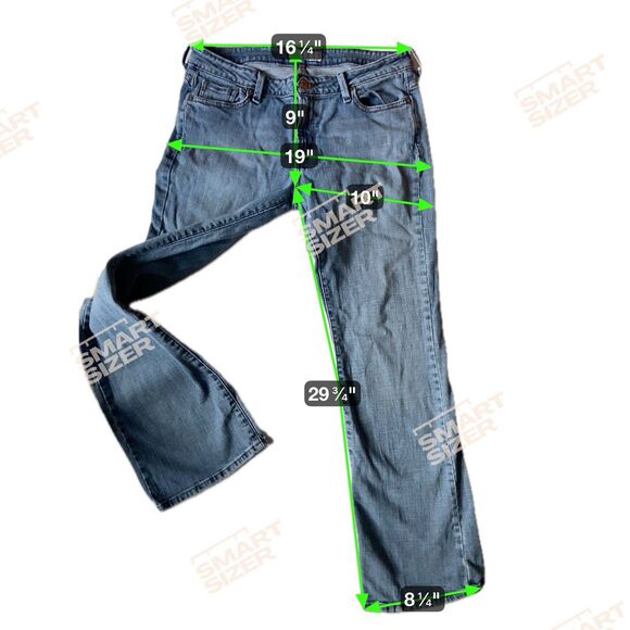 Vintage Y2K Levi's 545 Low Rise Bootcut Jeans Womens Size 12 Stretch Classic - Picture 6 of 12